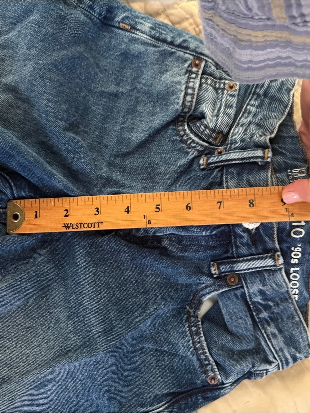 GAP Kids Blue Straight-Leg Denim Jeans